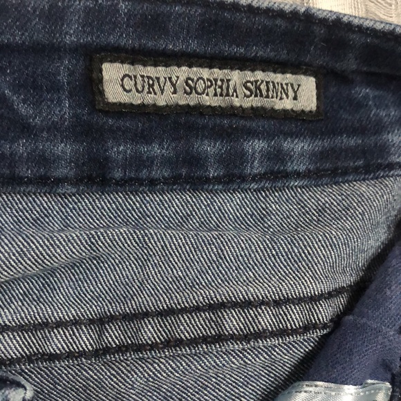 Guess Curvy Sophia Skinny Size 27 Reg - Picture 2 of 6